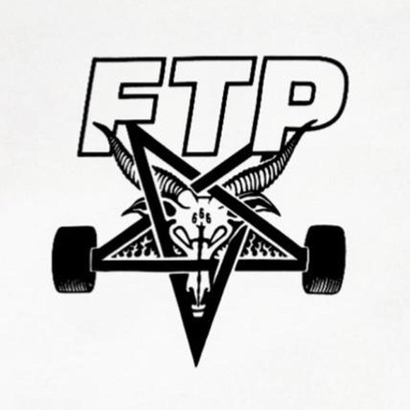 𖤐 FTP x THRASHER SKATEGOAT TEE + pink thrasher x FUCKTHEPOPULATION sticker - Picture 7 of 13